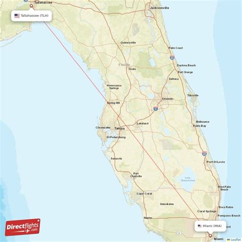 $108 Flights from Tallahassee (TLH) to Miami (MIA)